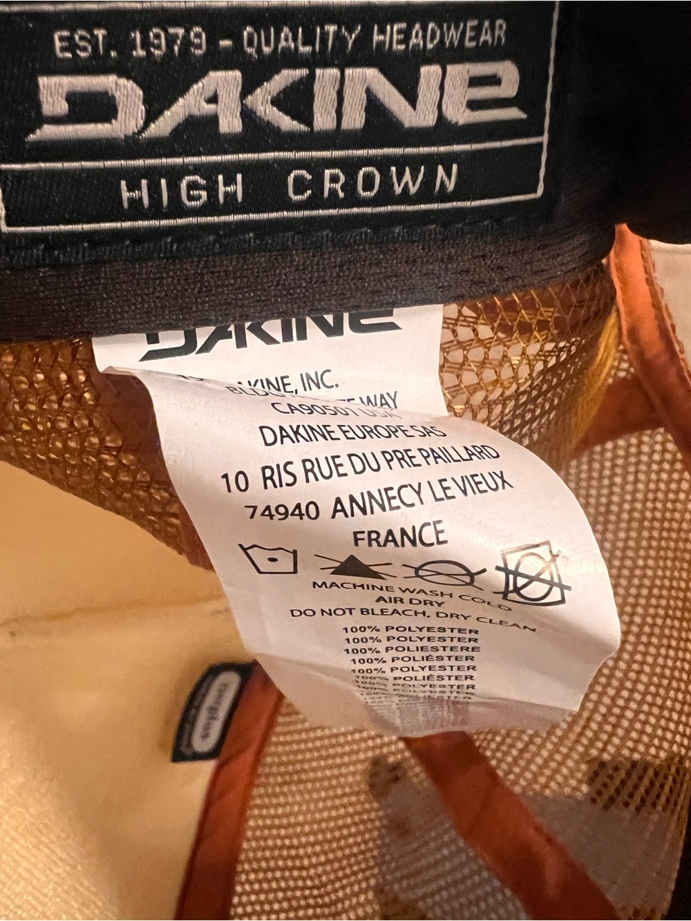 Dakine Trucker Hat Sunset Palm Tree Graphic Snapback Cap - Picture 14 of 14